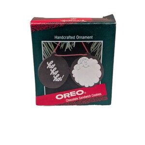 Vintage Hallmark Keepsake Christmas Ornament Oreo Cookie 1986